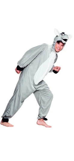 Dierenkostuum Tiener Ezel