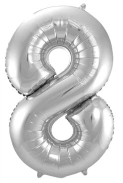 Folieballon 8 Jaar Incl.