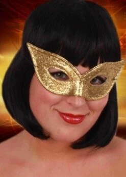 Oogmasker Vlinder Goud