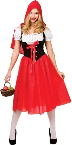 Roodkapje Kostuum Maat L