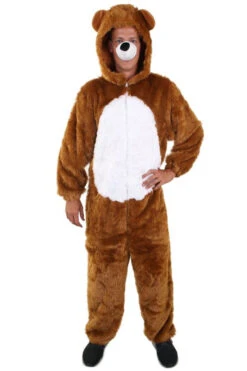 Beer Kostuum Bruin Pluche