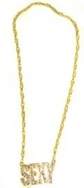 Ketting Goud "sexy"