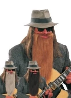 Zizi Top Baard En Snor Grijs