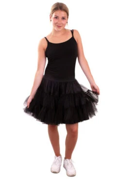 Petticoat 3 Laags Zwart