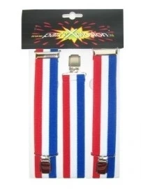 Bretels Rood-wit-blauw
