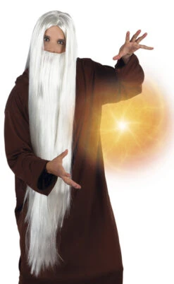 Gandalf Pruik Met Baard