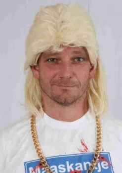 Pruik Lang Blond "New Kids"