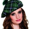 Schotse Baret Dames Groen -Themakleding-Benelux 41e4a17c56ea7e7896827e6222664c96cca1857c