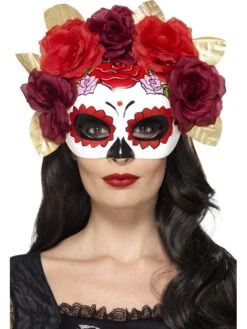 Rozen Masker Dia De Los Muertos
