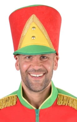 Harmoniehoed Rood/geel/groen -Themakleding-Benelux 4c8ed6cae72a9cff7365389fb138593e17814243