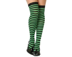 Hold Ups Kousen Groen Zwart