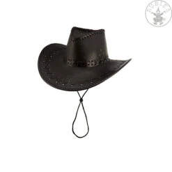 Cowboyhoed Deluxe Zwart | Kwaliteit
