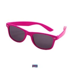 Pink Neon Blues Brother Bril