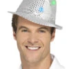 Tribly Hoed Zilver Paillet | LED Verlichting | Light Up -Themakleding-Benelux 5ff6c5c606b2c211939104e1153ad894338c5e06
