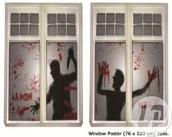 Vensterversiering Halloween