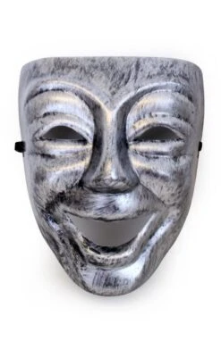 Narren Masker Zilver