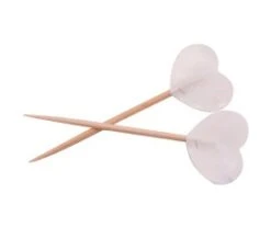 Prikkers Hartjes Wit