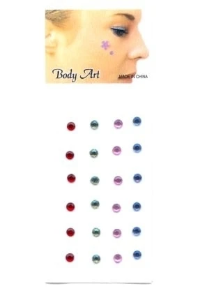 Gezichts Sieraad Puntje 3 Gezichts Sieraad Puntje