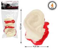 Bloederige Oren 6,5x4,5cm | 4 Stuks