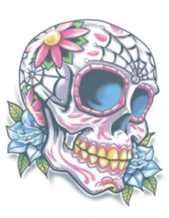 Calavera Day Of The Dead Tattoo