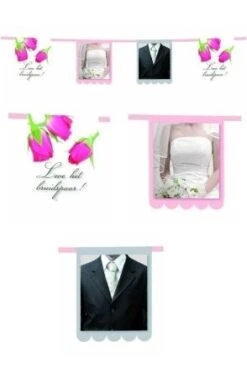 Vlaggenlijn Trouwen / Bruidspaar