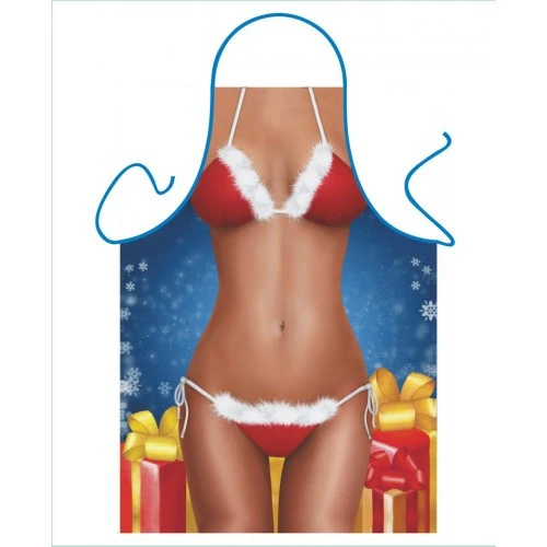 Schort - Santa Bikini 3 Schort - Santa Bikini