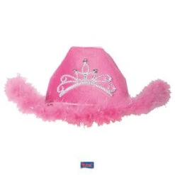 Cowboy Hoed Met Licht Roze