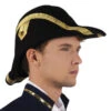 Hoed Admiraal Bicorne -Themakleding-Benelux 8c0001e6152037912ef6ad9d206b320a37a37618