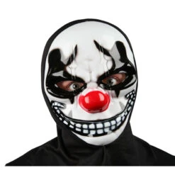 Freaky Clown Masker Mrt Kap