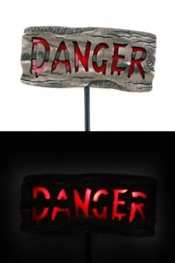 Danger Tuinbord Met Licht En Geluid