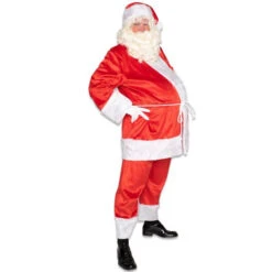 Kerstman Pro Katoen Fluweel