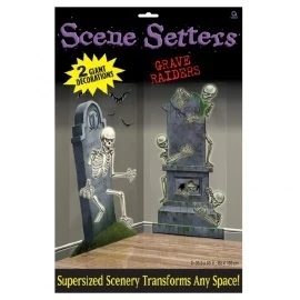 Kerkhof Wanddecoratie 3 Kerkhof Wanddecoratie