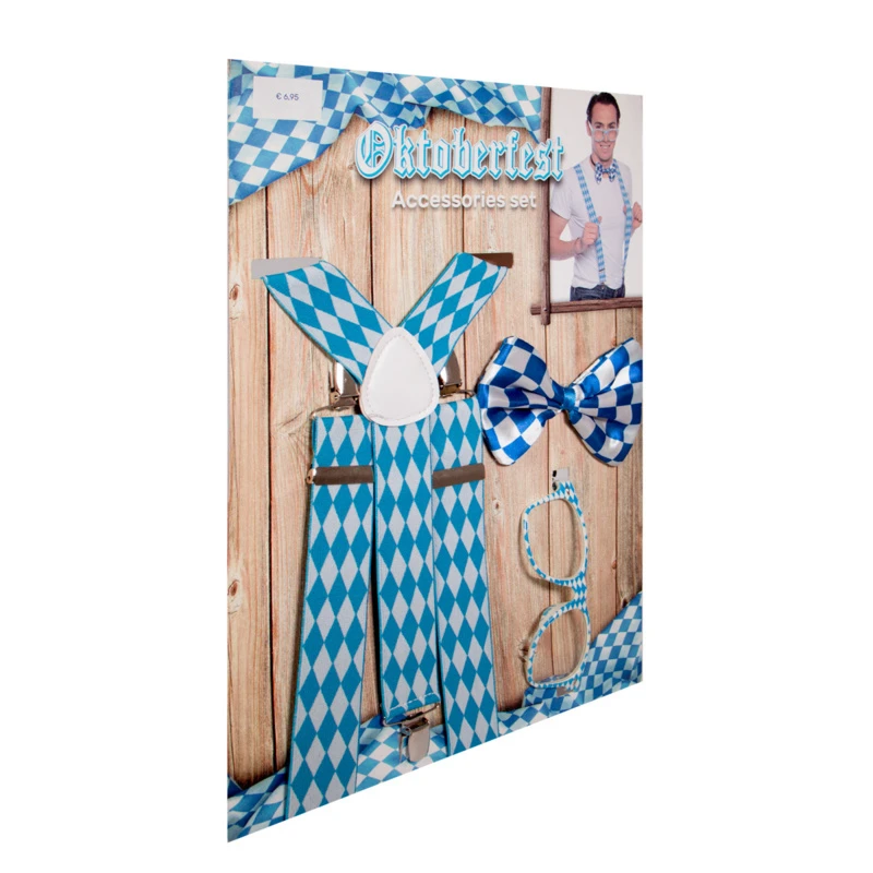 Oktoberfest Accessoires Set Man 3 Oktoberfest Accessoires Set Man