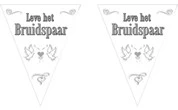 Vlaggenlijn Leve Het Bruidspaar