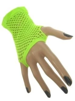Net Handschoenen Kort Groen