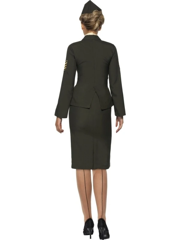 Jurkje Leger Officier 4 Jurkje Leger Officier - Afbeelding 2