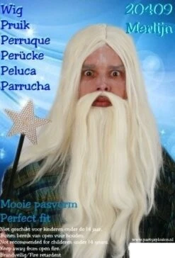 Merlijn Baard En Pruik