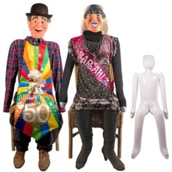 Opblaaspop Sarah En Abraham