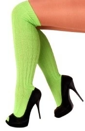 Groene Kniekousen Neon
