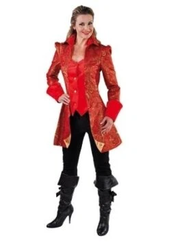 Rode Brocaat Markiezin