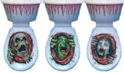 Toilet / WC Versiering Griezelfeest