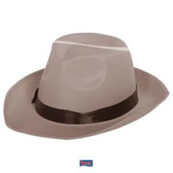 Teardrop Fedora Grijs