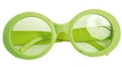 Glitter Bril Neon Groen