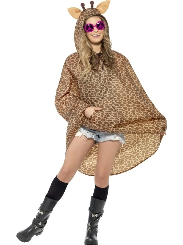 Party Giraffe Poncho 4 Party Giraffe Poncho - Afbeelding 2