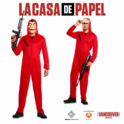 La Casa De Papel Kostuum Met Masker