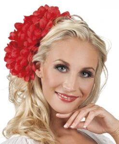 Haarbloem Dahlia Rood