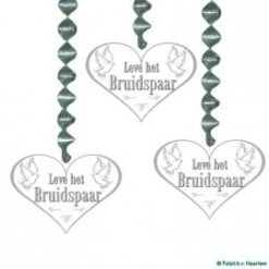 Hangdecoratie Leve Het Bruidspaar