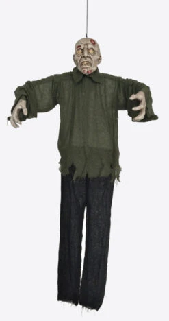 Deco Hanging Zombie |165cm Beweging, Licht En Geluid