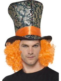 Mad Hatter Hoed Met Haar