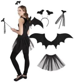 Halloween Vleermuis Set